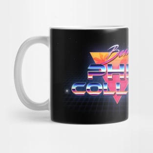 Phil Collins Retro Crome Art Mug